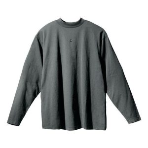 YEEZY Gap Logo Long Sleeve T-Shirt 'Dark Green' YEEZY-SS22-788