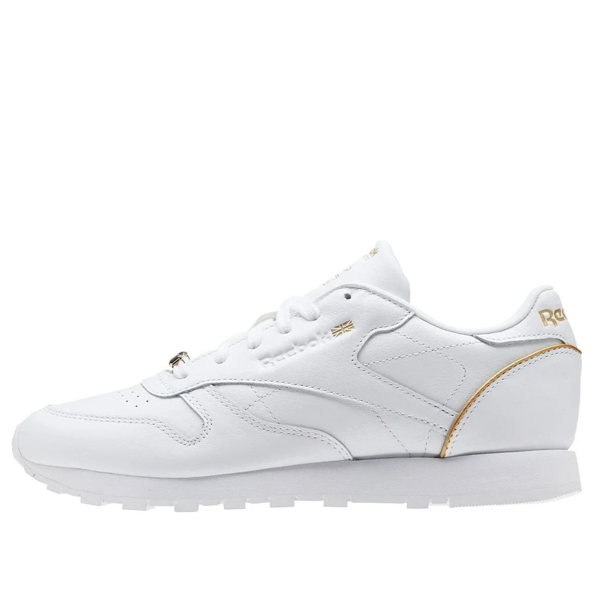 (WMNS) Reebok Classic Leather Hardware 'White Sleek Metallic' BS9878