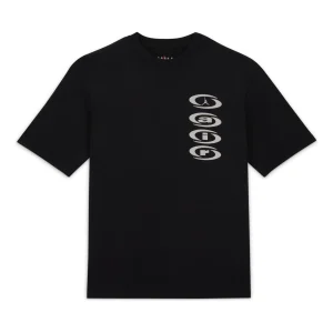 Air Jordan x Travis Scott Jumpman Jack Air T-shirt Asia Sizing 'Black Sail' DZ5515-011