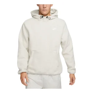 Nike fleece hooded jacket 'White' DV8155-072