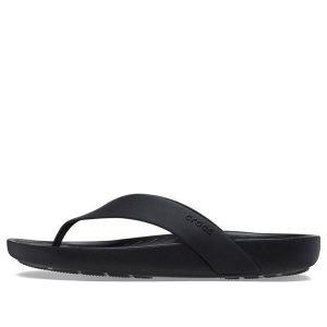 (WMNS) Crocs Splash Flip 'Black' 208218-001