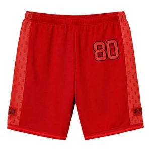 Supreme SS18 Monogram Short Red US dollar Embroidered Athleisure Casual Sports Shorts Unisex SUP-SS18-424