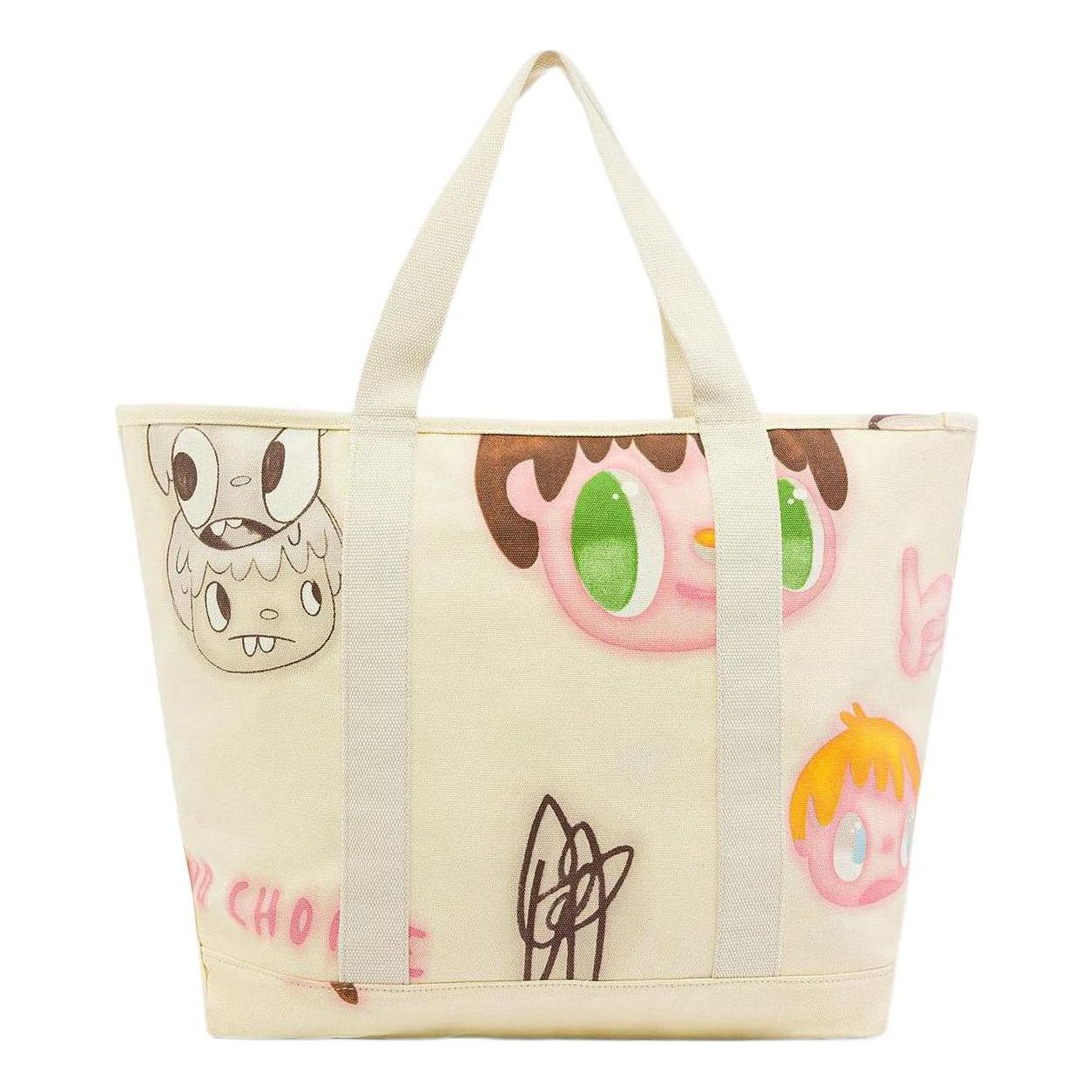 Vans x Javier Calleja Tote Bag 'White Multi-Color' VN0A5KFV3KS