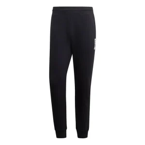 adidas Bb Tp Logo Print Foot Sport Trousers Men's Black EI4619