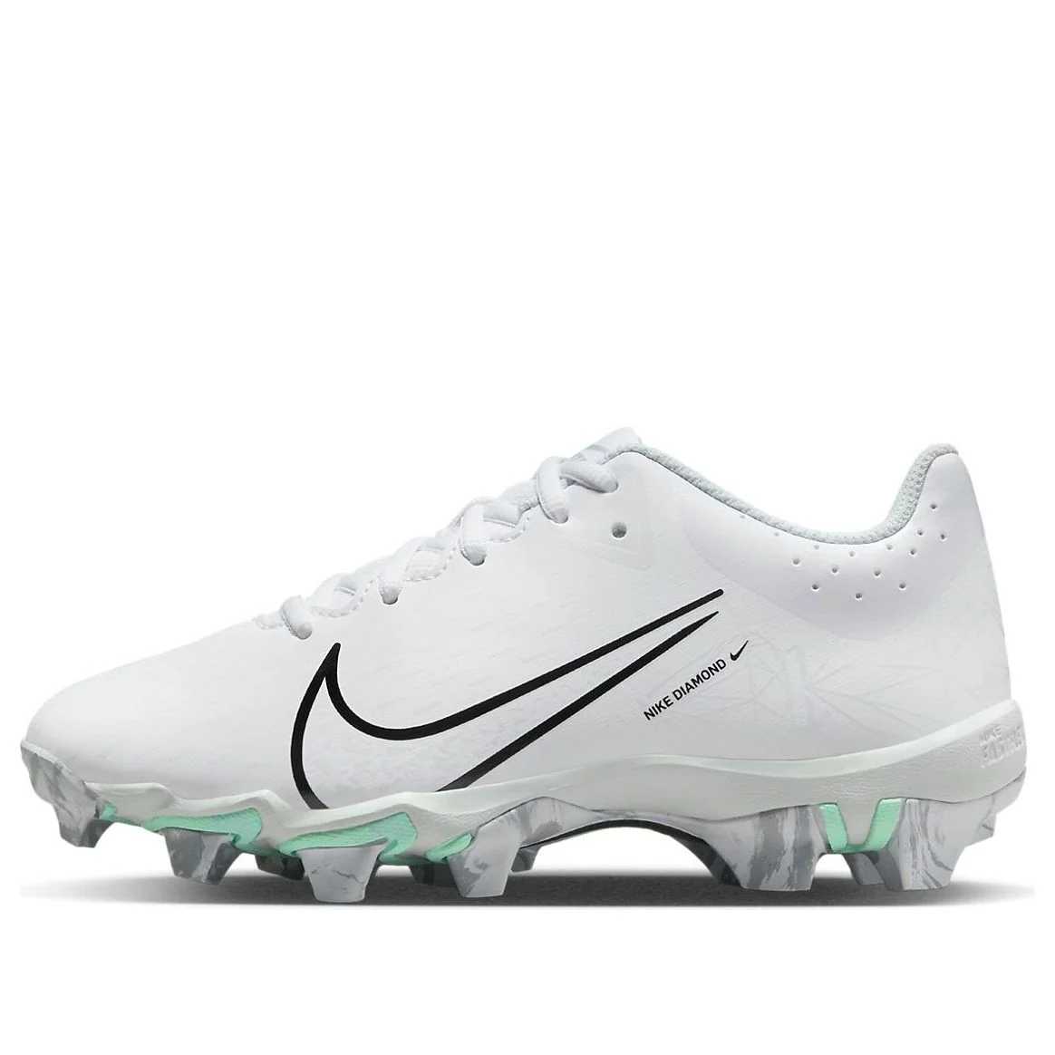 (GS) Nike Hyperdiamond 4 Keystone GG 'White Black' CZ5919-102