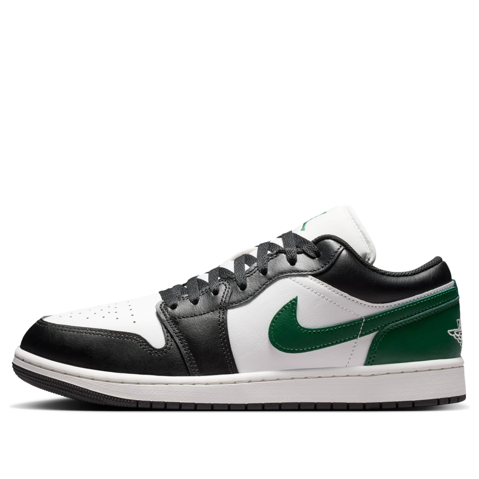 Air Jordan 1 Low ‘Black Gorge Green’ 553558-047