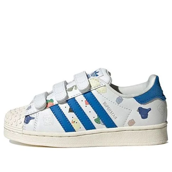 (PS) adidas Superstar x LEGO Shoes 'White Royal Blue' IF2201