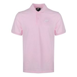 Men's Nike Casual Short Sleeve polo Pink Polo Shirt 909747-663