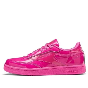 (GS) Reebok Cardi B x Coated Club C J 'Dynamic Pink' H02516