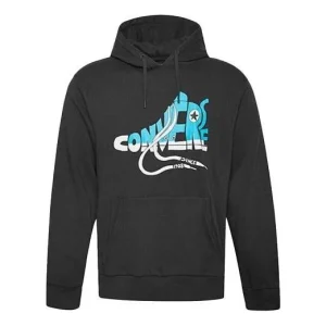 Converse Novelty Sneaker Graphic Hoodie Asia Sizing 'Black' 10019082-A01