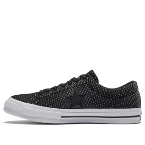 Converse One Star Black polka dots 164606C