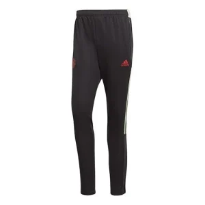 adidas Side Stripe Logo Sports Pants Black GK9430