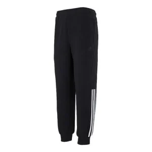 Men's adidas Fi Dk Slim Pnt Knit Bundle Feet Sports Pants/Trousers/Joggers Black H39227