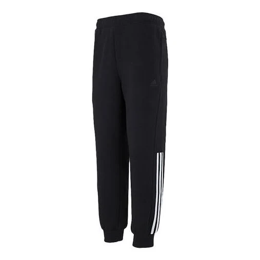 Men's adidas Fi Dk Slim Pnt Knit Bundle Feet Sports Pants/Trousers/Joggers Black H39227