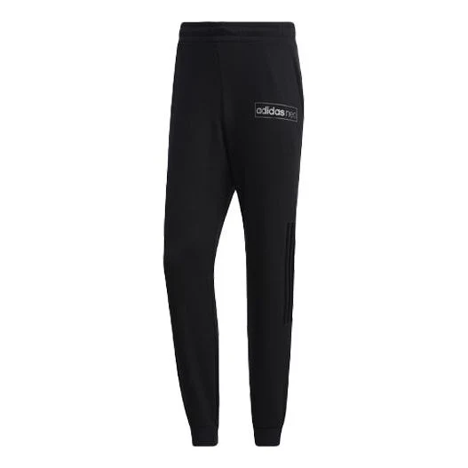 adidas neo M Fav Dec Tp z z Knit logo Sports Pants Black GK8773