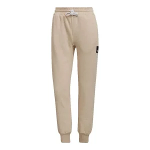 (WMNS) adidas Studio Lounge Sweatpants Asia Sizing 'Beige' HE3097