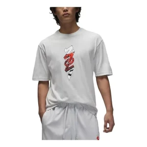 Air Jordan Zion Logo T-shirt Asia Sizing 'Photon Dust' FJ4616-025
