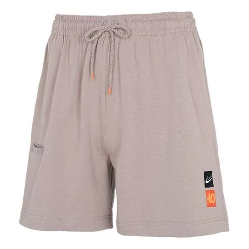 Nike Kd Durant Sports Training Knit Basketball Shorts Yellow CV2410-245