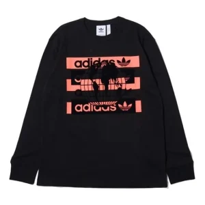 adidas originals Fs Grp Ls Tee For Men Black FM2238