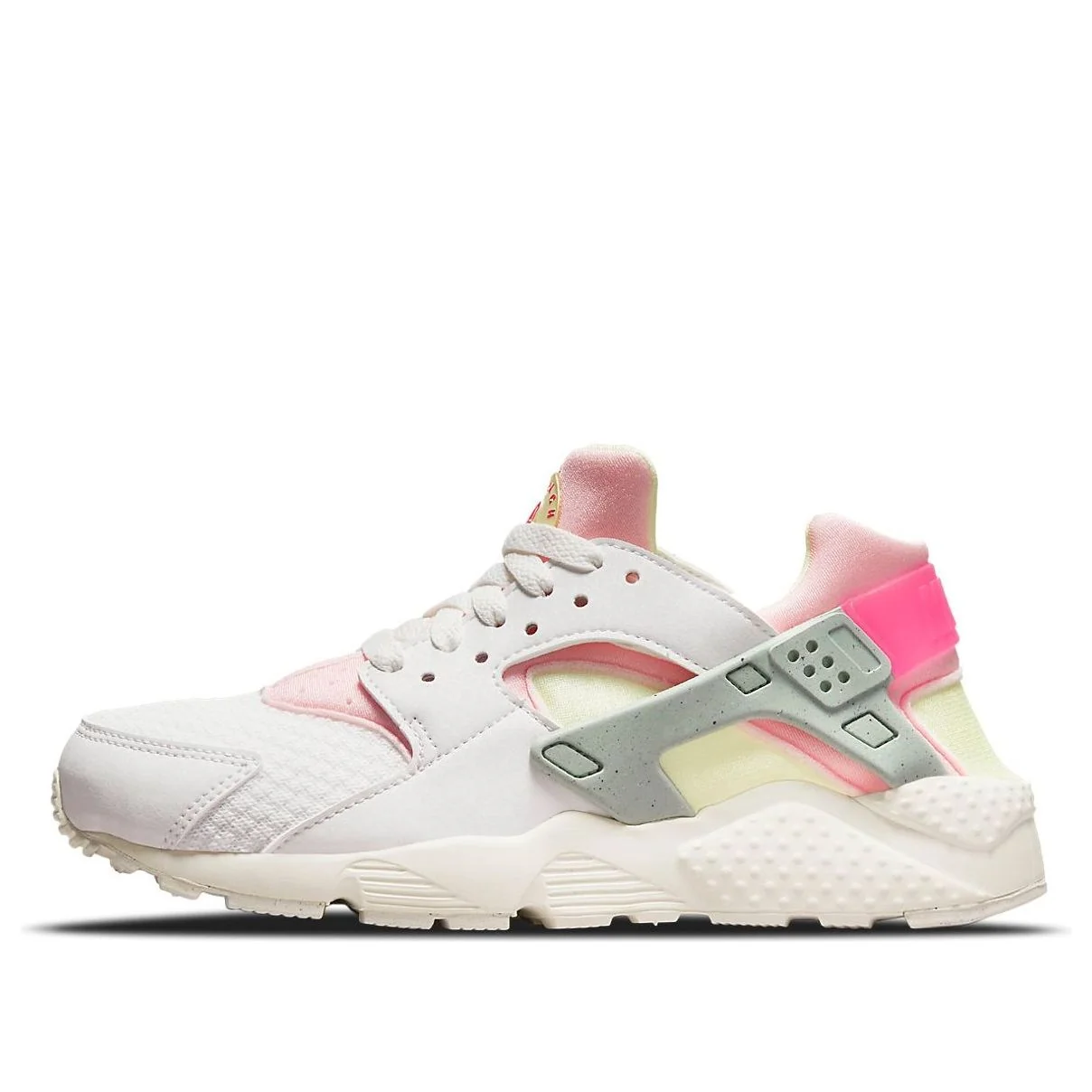 (GS) Nike Huarache Run 'Summit White Citron Tint' DR0163-100