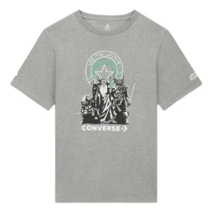 Converse x Dungeons & Dragons Character T-Shirt Asia Sizing 'Vintage Grey Heather' 10027170-A01