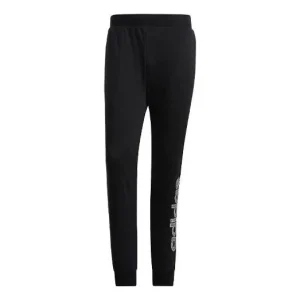 adidas neo M Ce Brnded Tp Casual Sports Elastic Waistband Bundle Feet Pants Black HD7065