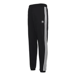 adidas originals Printing Fleece Lined Sports Pants Black DV1549
