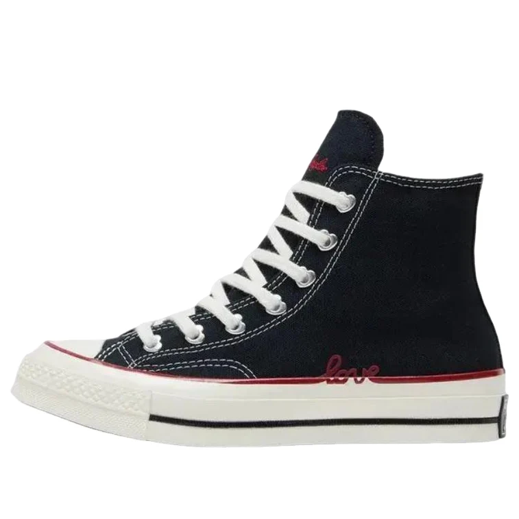 Converse Chuck 70 Hearts 'Black Egret' A19061C