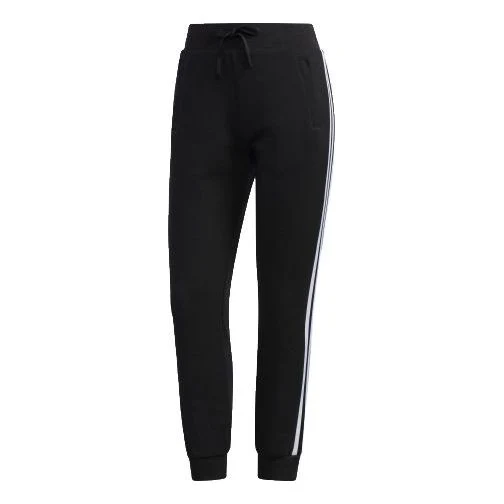 (WMNS) adidas W Mh Pt Dk 3S Track Pants For Black/White FM9308