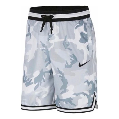 Nike Camouflage Side Basketball Shorts Blue White Bluewhite BV7736-012