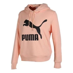 (WMNS) PUMA Classics Logo Hoodie 595915-88