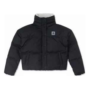 (WMNS) Converse Short Down Puffer Jacket Asia Sizing 'Black' 10025204-A01