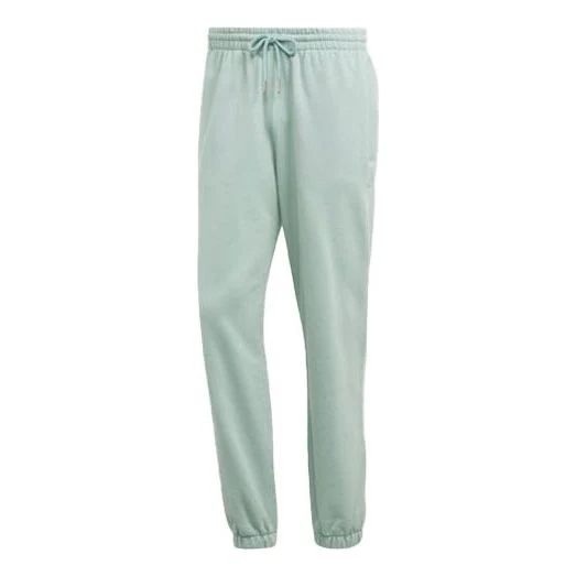 adidas originals Casual Loose Bundle Feet Elastic Waistband Sports Pants Green GN3368