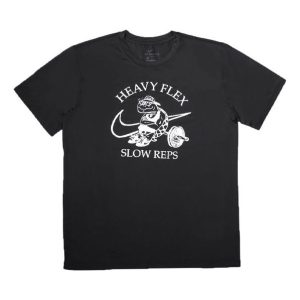 Men's Nike Solid Color Pattern Cartoon Printing Training Short Sleeve Black T-Shirt DM6284-010
