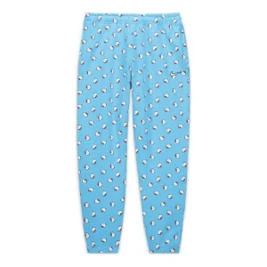 Nike x Hello Kitty Crossover Cat Full Print Casual Sports Long Pants US Edition Unisex Blue DR5517-412