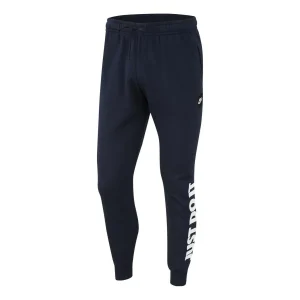 Nike Sportswear Just Do It Fleece Sweatpants 'Navy' BV5114-451