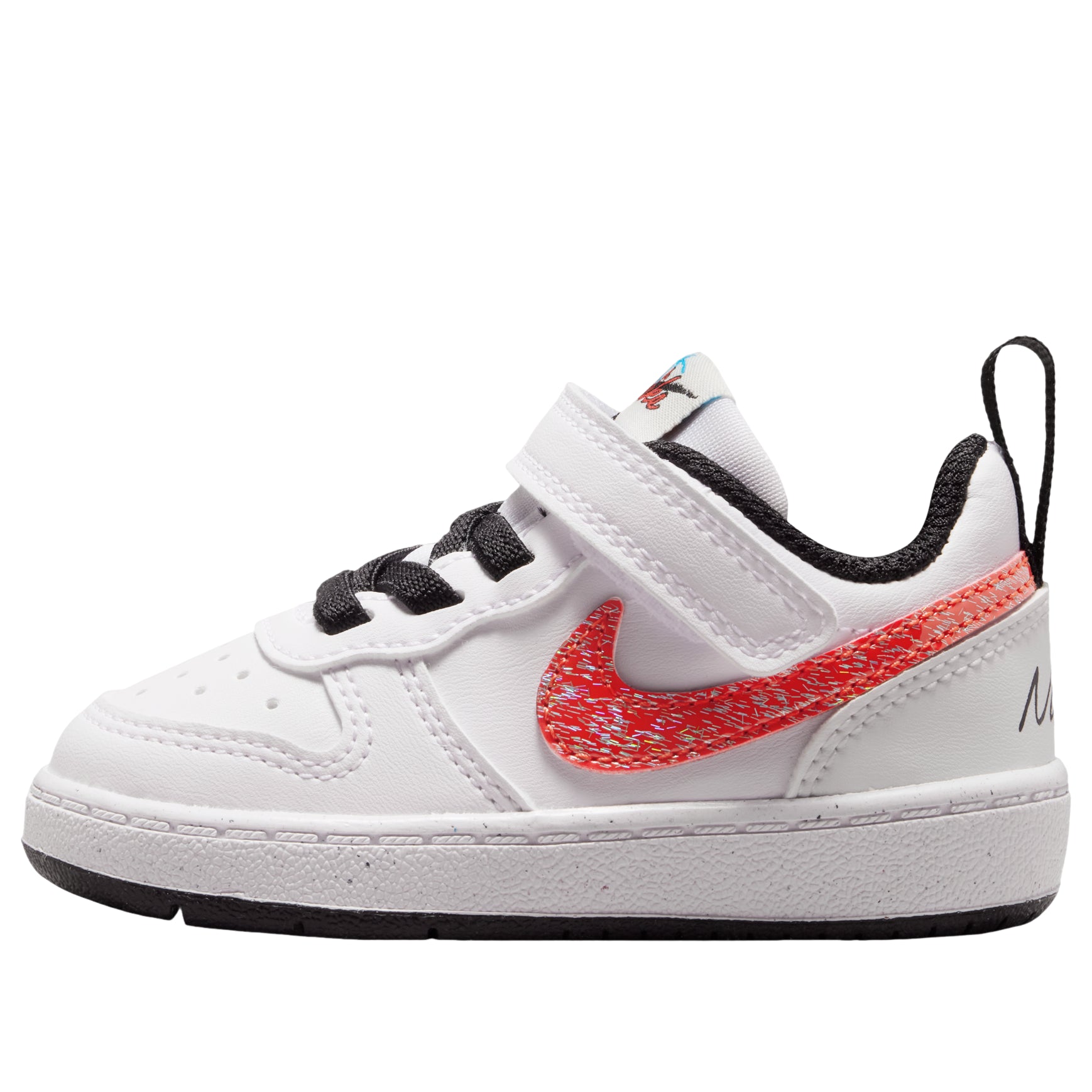 (TD) Nike Court Borough Low 'White Picante Red' IR1528-100