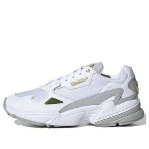 (WMNS) adidas Falcon 'White Gold Metallic' FV5091