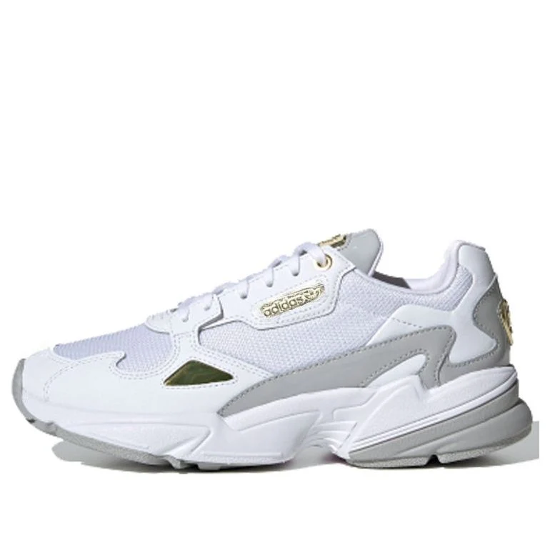(WMNS) adidas Falcon 'White Gold Metallic' FV5091