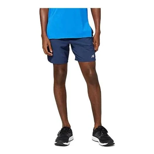 New Balance Accelerate 7 Inch Shorts Asia Sizing 'Blue White' MS23230-NGO