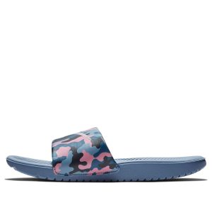 (GS) Nike Kawa Slide Print 'Ashen Slate' 819358-403