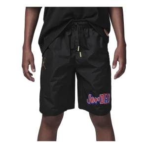 (GS) Air Jordan Woven Shorts 'Black Red' FV2833-010