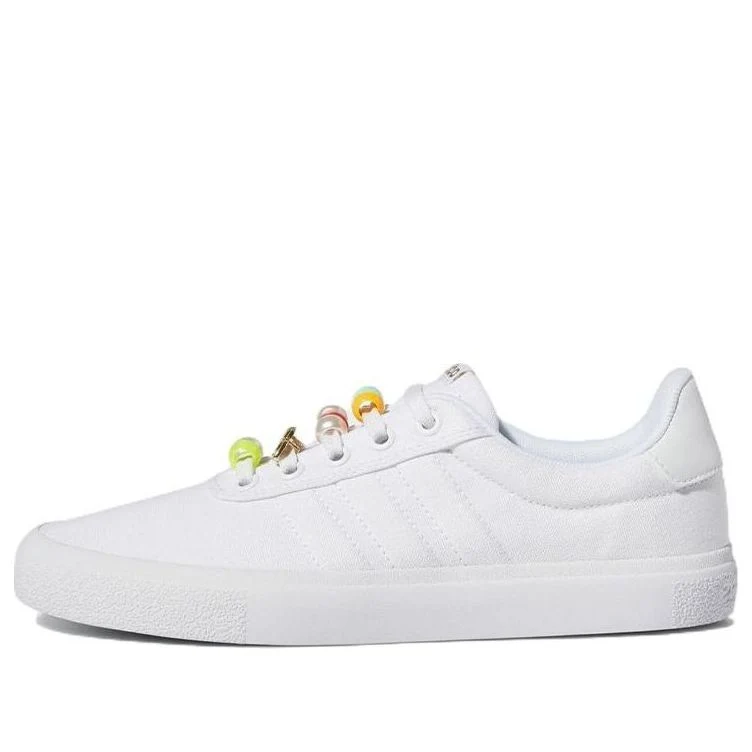 (WMNS) adidas neo Vulc Raid3r x FARM Rio 'White Gold Metallic' GY9190