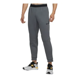 Men's Nike Np TF Turf Thrma Sphr Fleece Lined Stay Warm Sports Knit Bundle Feet Long Pants/Trousers Dark Grey DD2123-068