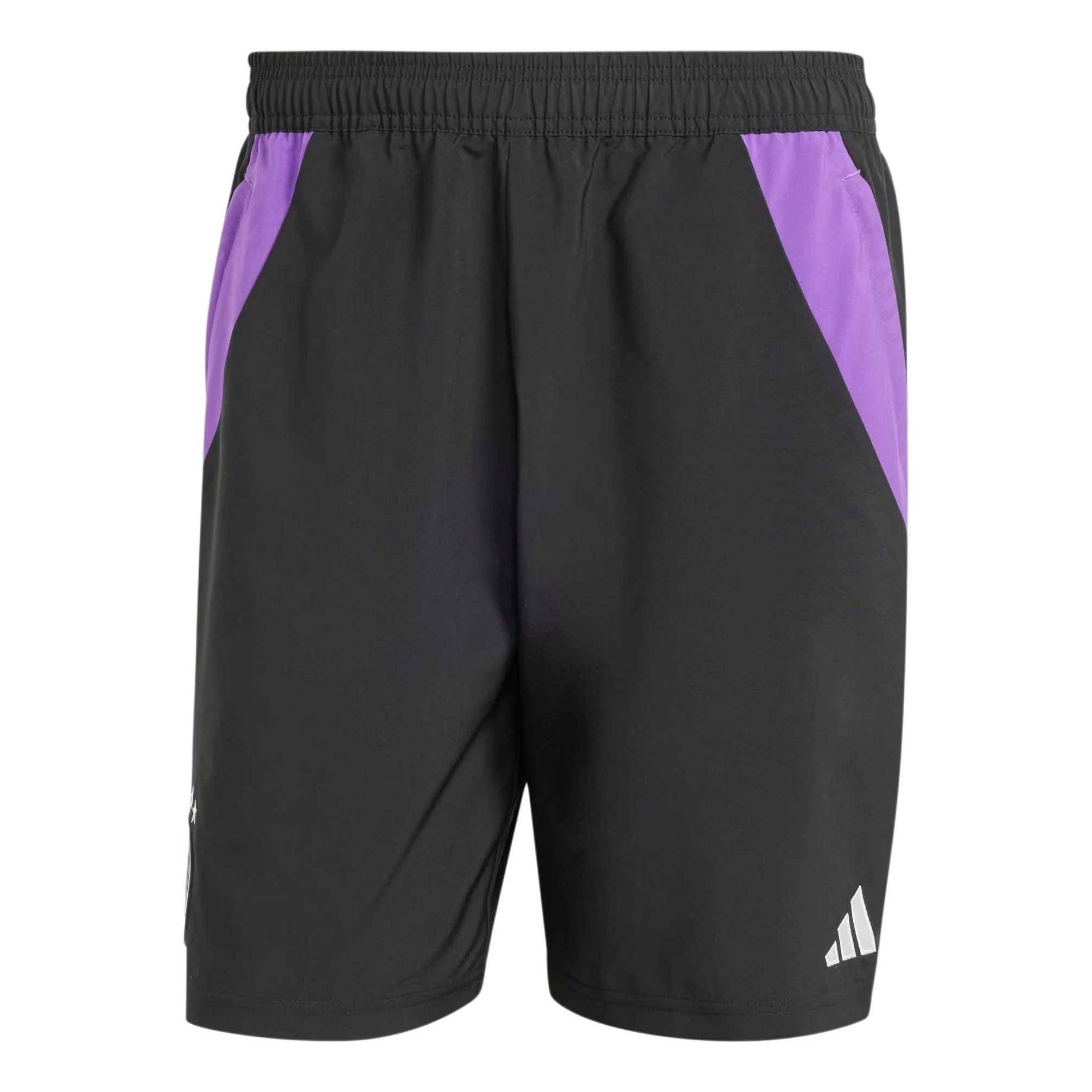 adidas Germany Tiro 24 Competition Downtime Shorts Asia Sizing 'Black Purple' IP8258