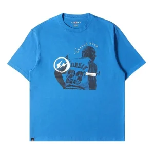 Air Jordan x Travis Scott x Fragment T-Shirt 'Blue' DJ0619-413