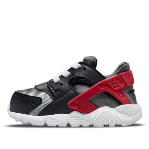 (TD) Nike Huarache Run 'Dark Smoke Grey University Red' 704950-041