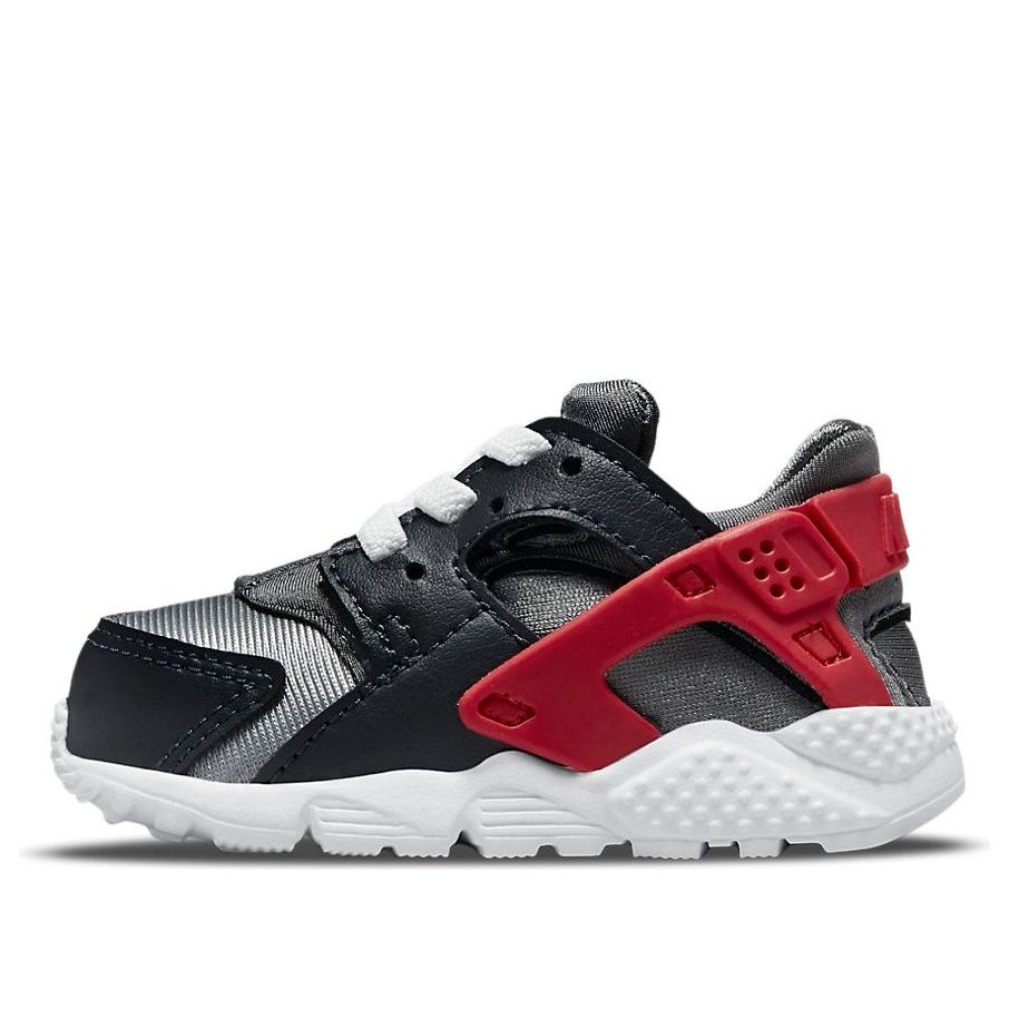(TD) Nike Huarache Run 'Dark Smoke Grey University Red' 704950-041