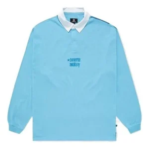 Converse x Awake NY Rugby Shirt Asia Sizing 'Baltic Sea' 10026480-A02