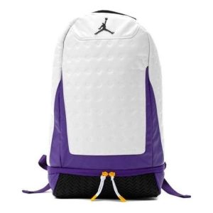 Air Jordan Retro 13 Backpack 'White Purple' 9A1898-P6N